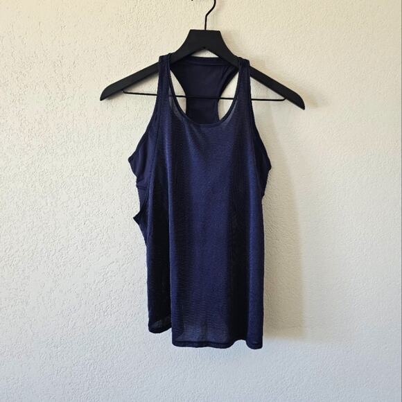 lululemon athletica Tops - Lululemon Pushin Limits Tank in Navy